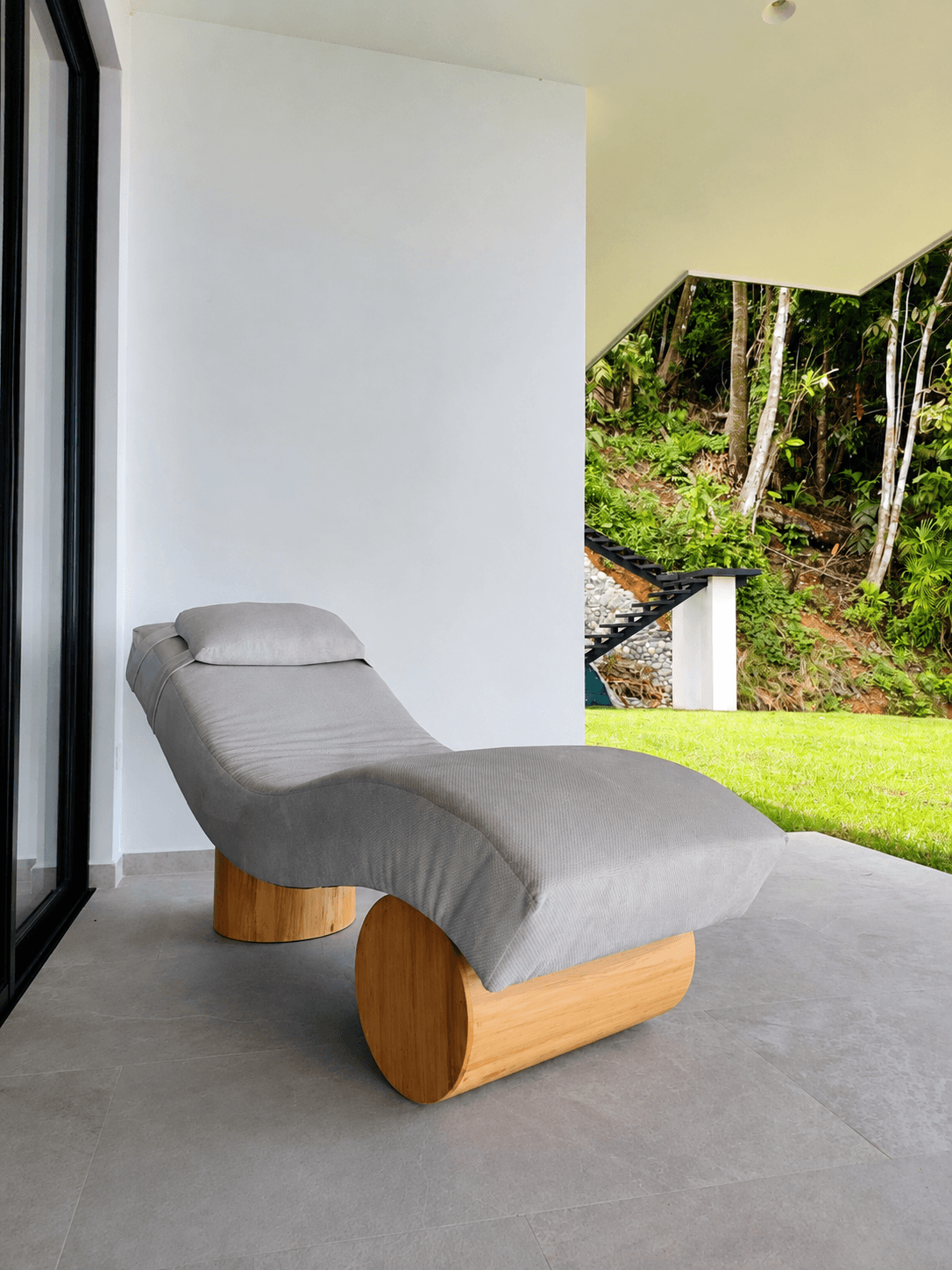 Dormitorio y terraza - Casa Vergel