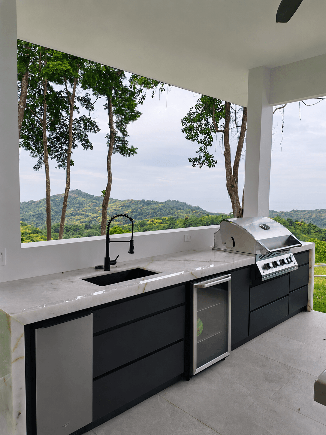 Cocina exterior - Casa Vergel