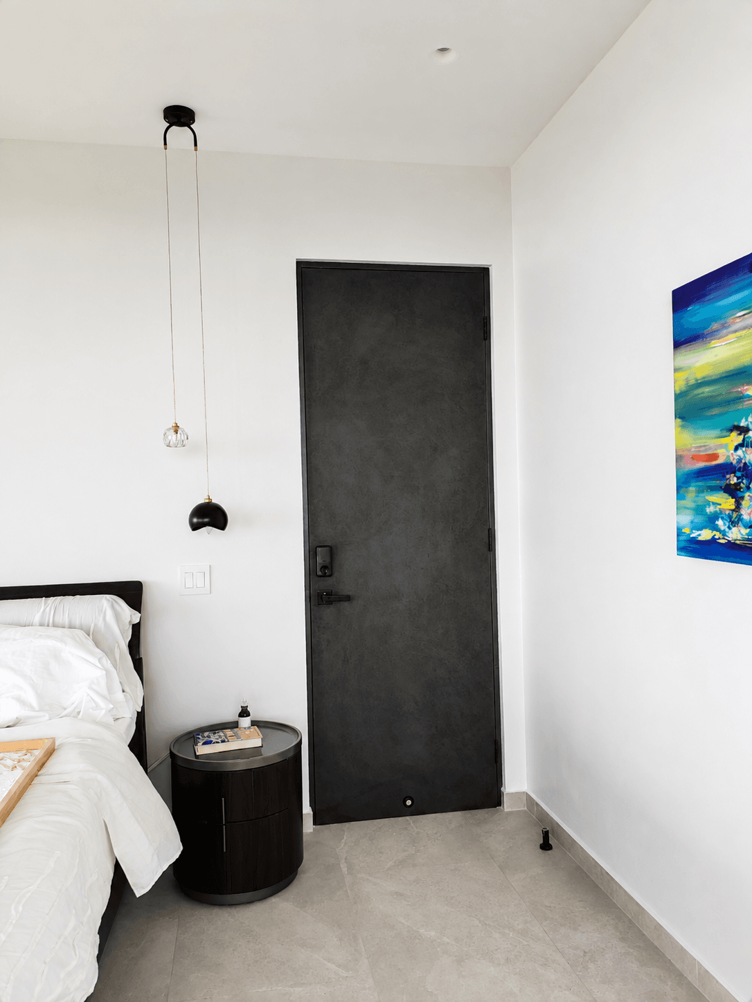 Dormitorio y terraza - Casa Vergel
