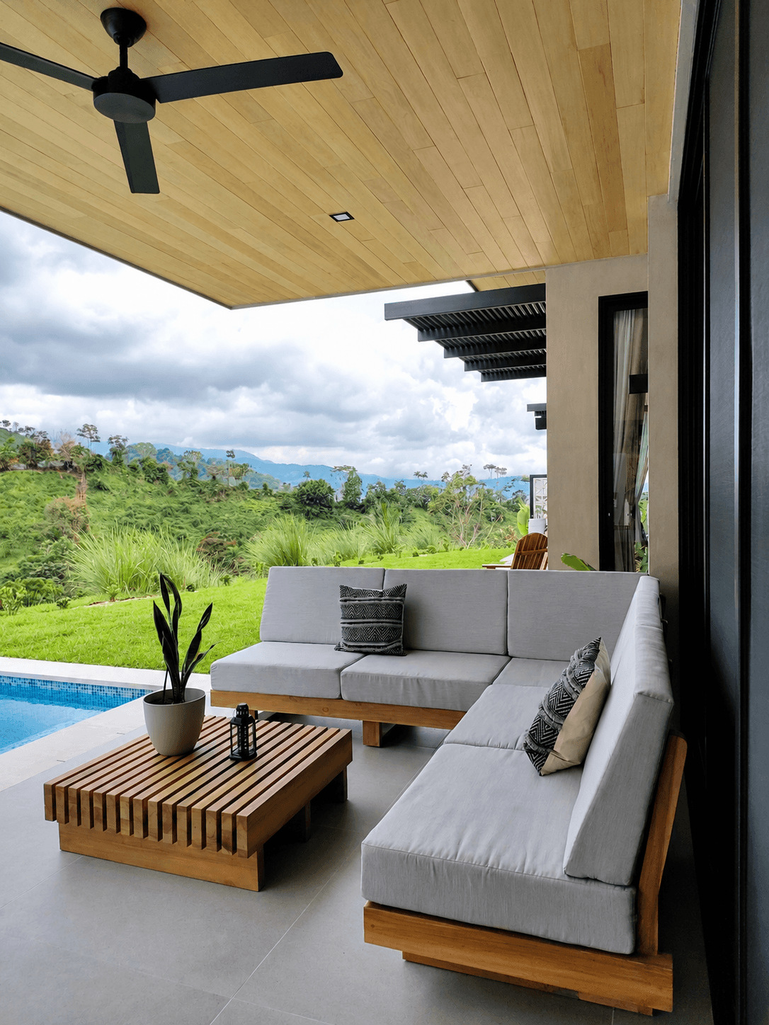 Terraza y mobiliario exterior - Casa Authentica