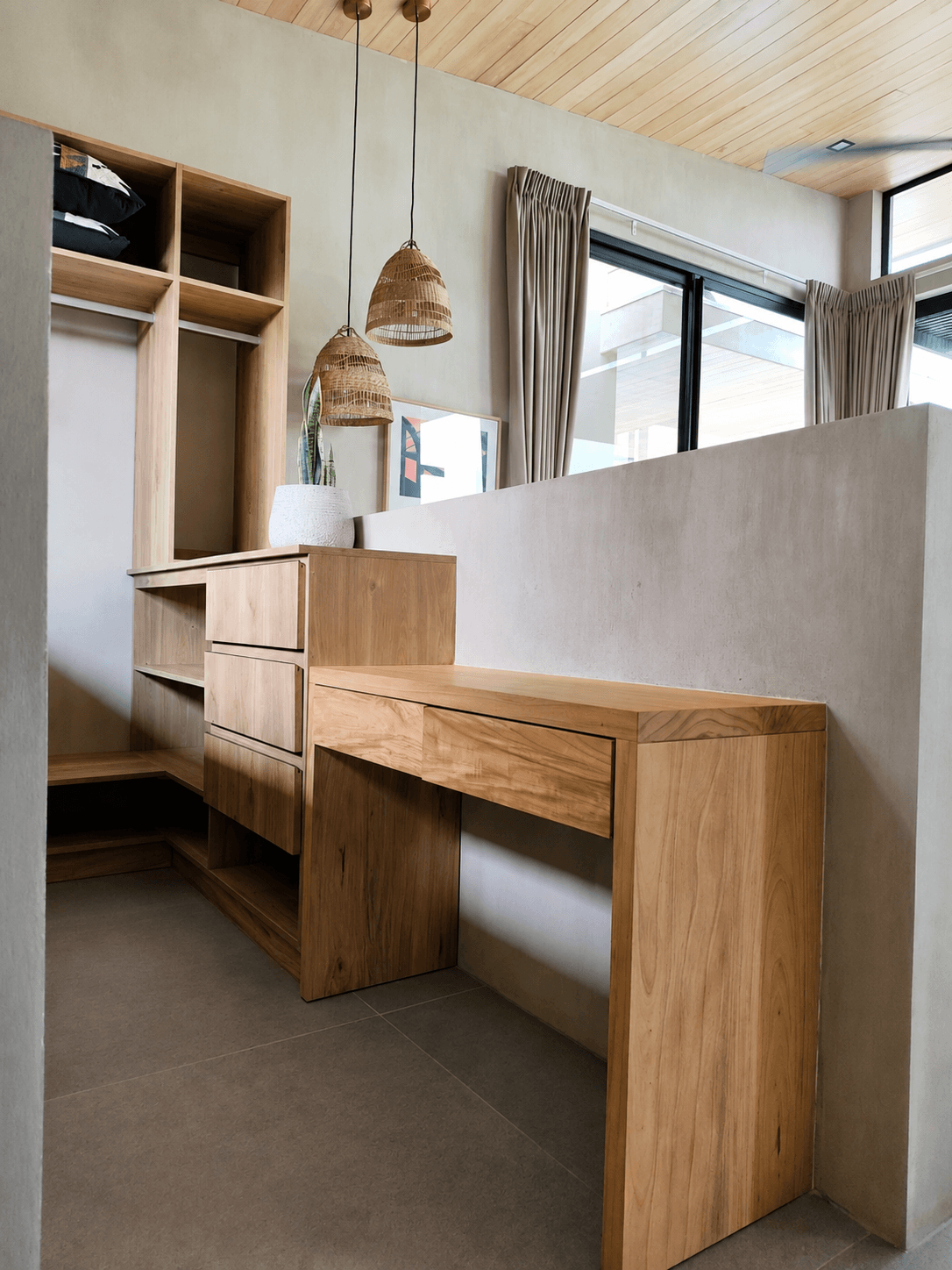 Vestidor y escritorio integrado - Casa Authentica